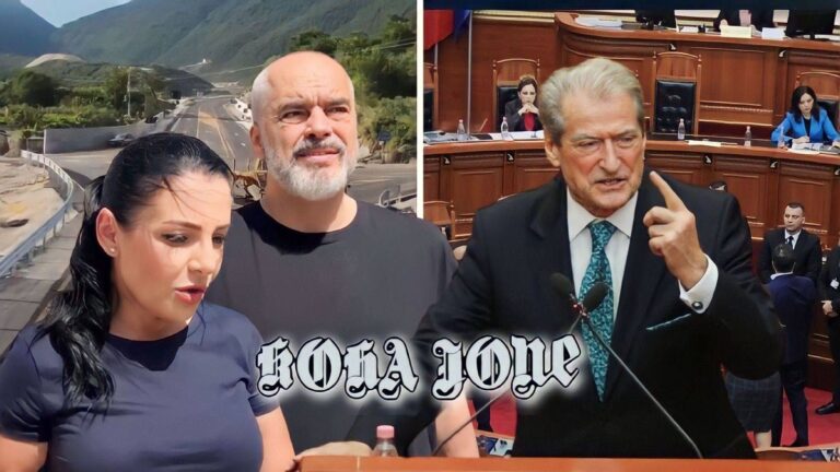Sali Berisha në foltore, Edi Rama në rrugë!