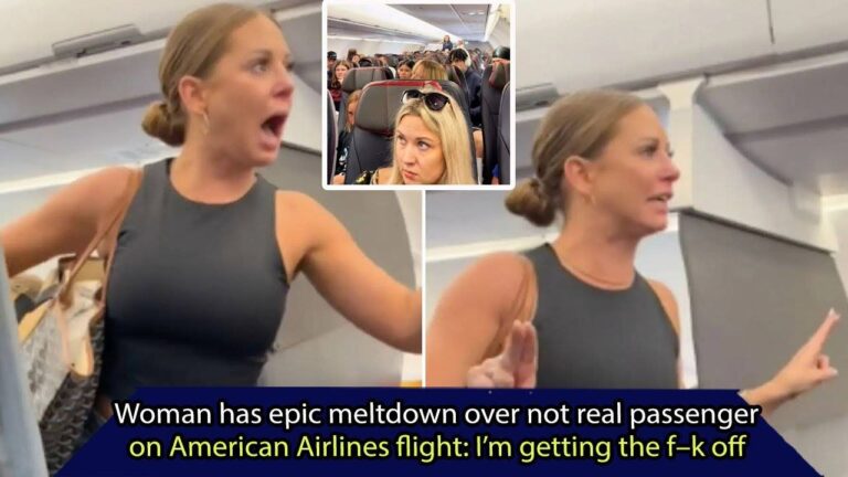 VIDEO/ ”Një nga pasagjerët nuk është i vërtetë”, gruaja qan dhe bërtet në avion