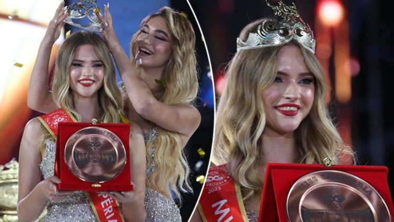 FOTO/ 18-vjeçarja Sonia Sallaku  shpallet “Miss Shqipëria 2023”
