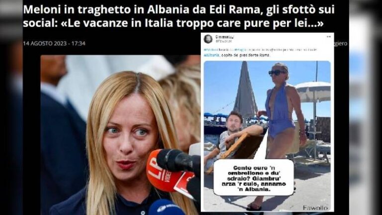 Meloni në Vlorë, ironia në rrjet: Kryeministria iku në Shqipëri nga çmimet e shtrenjta që ka Italia