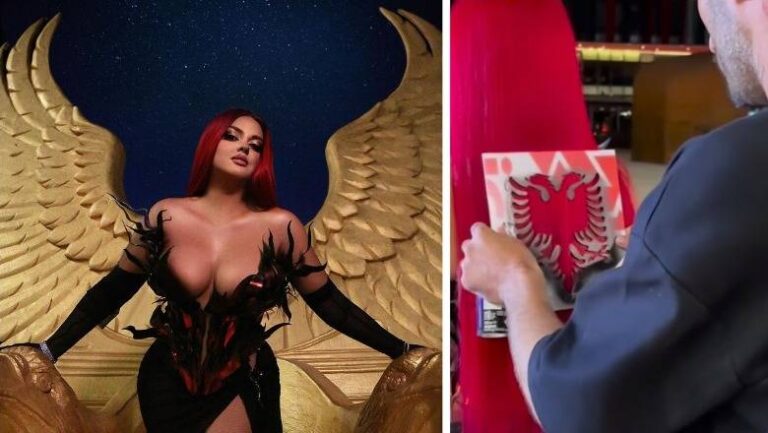 VIDEO/ Shqiponja ”tatuazh” në flokë, çfarë po kurdis Enca?
