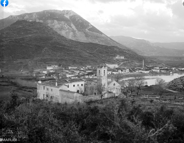 Foto e qytetit të Lezhës e vitit 1923