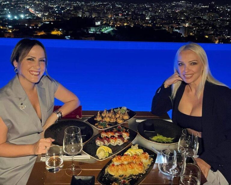 FOTO/ Arbana thyen rregullin e Xhemit, i zbulon bashkëshortin