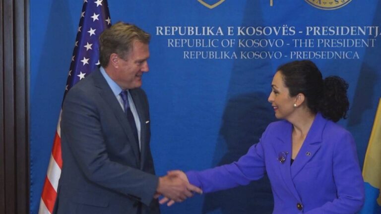 Presidentja Osmani takim me kongresmenin amerikan: Serbia destabilizoi veriun