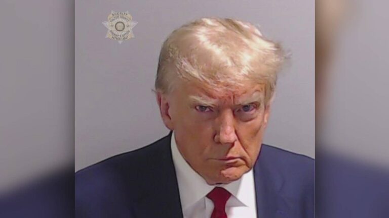 I burgosuri Nr. P01135809, çfarë tregon për amerikanët fotoja e arrestimit të Trump?