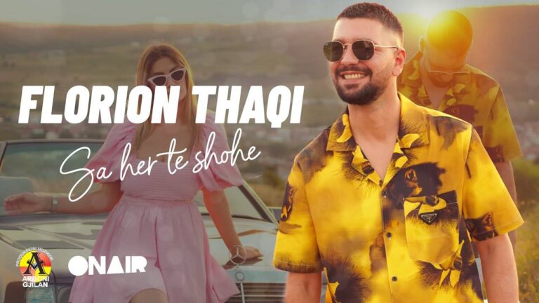 VIDEO/ ”Sa herë të shoh”, kënga më e re nga Florion Thaqi. Një artist i ri me një zë unik