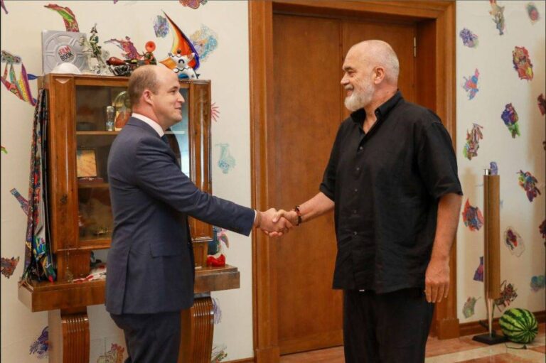 David Wisner takon Ramën: Pohim i lidhjeve të forta, SHBA-Shqipëri
