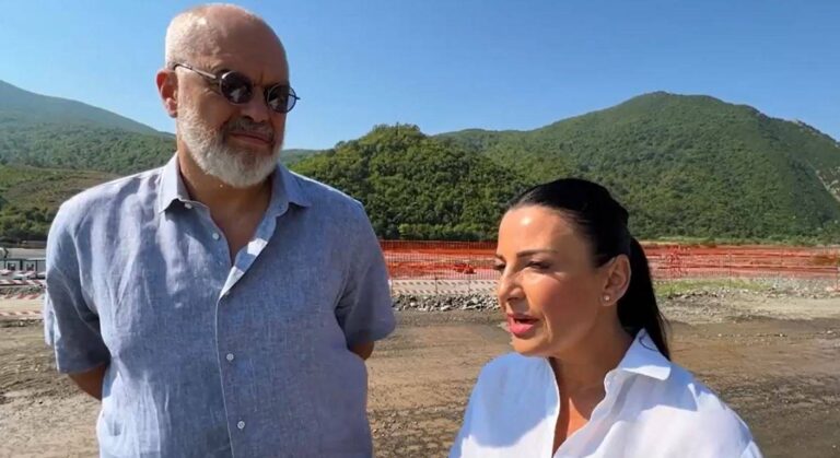 Rama e Balluku inspektojnë punimet në Korridorin 8