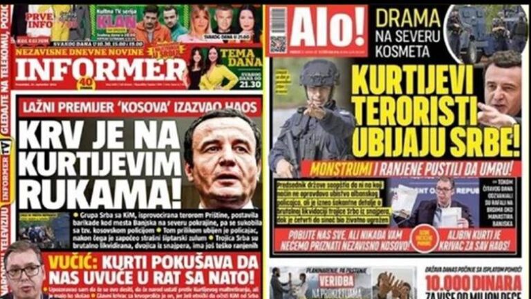 Shtypi serb: Terr*ristët e Kurtit vr*sin serbët. Rusia: Po vëzhgojmë