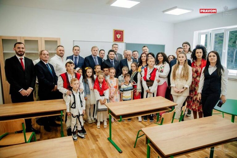 Rindërtimi i shkollës së gjuhës shqipe në Rozhajë, Meta: Do të japë kontribut në forcimin e identitetit tonë kombëtar