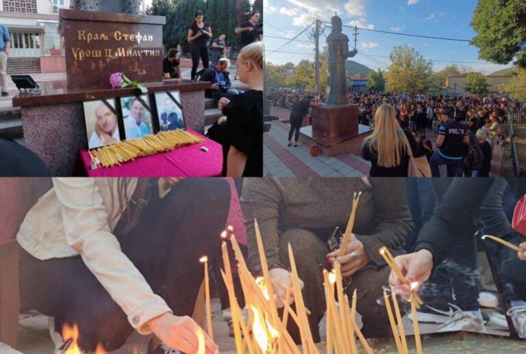 FOTO/ Terror*istët serbë të vrarë në veri, vendasit vajtojnë agresorët
