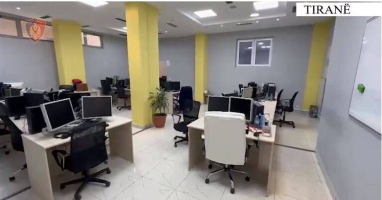 Goditet “Call Centeri” në Tiranë, sekuestrohen 68 mijë euro, në pranga dy persona