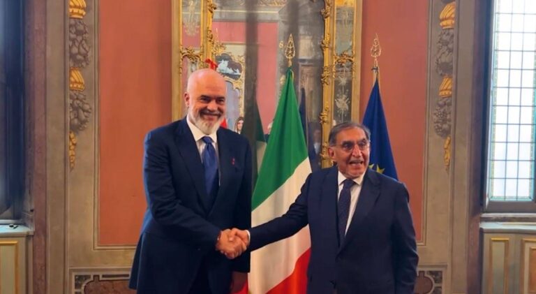 Rama pritet nga Presidenti i Senatit italian. Në fokus Komiteti i Përbashkët i Investimeve