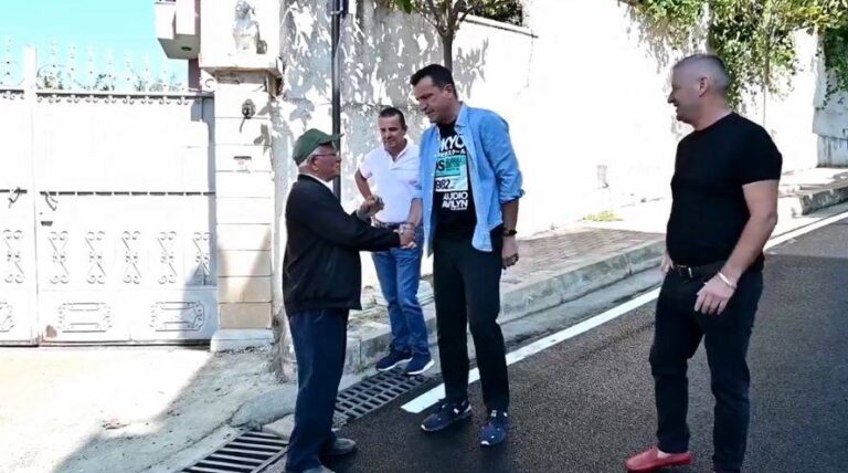 Shtrohet Rr. “Rexhep Bastari” te Fresku, Veliaj: Uratat e banorëve janë prova më e mirë për punën tonë