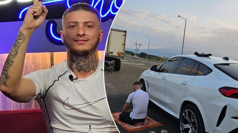 Kronikë/ Koha e Namazit, Fero ndalon makinën dhe falet në mes të rrugës