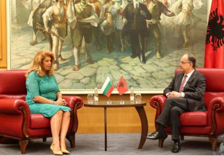 Bajram Begaj pret Presidenten e Bullgarisë