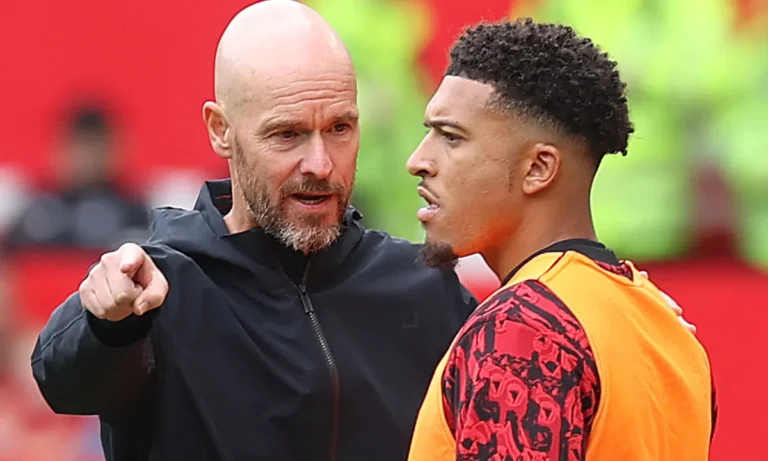 Sancho nuk i kërkon falje Ten Hag, gati largimi që në merkaton e janarit