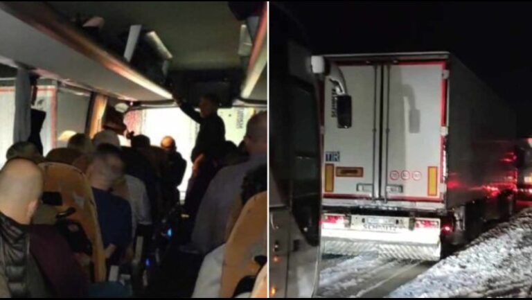 Pushimet kthehen në makth, turistët bllokohen në autobus për 17 orë. Do shkonin në Vjenë për të festuar Krishtlindjet