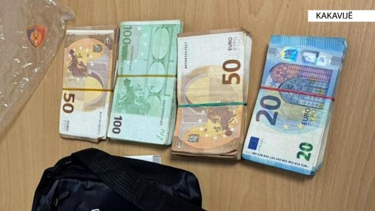 Kakavijë, sekuestrohen rreth 20 mijë euro