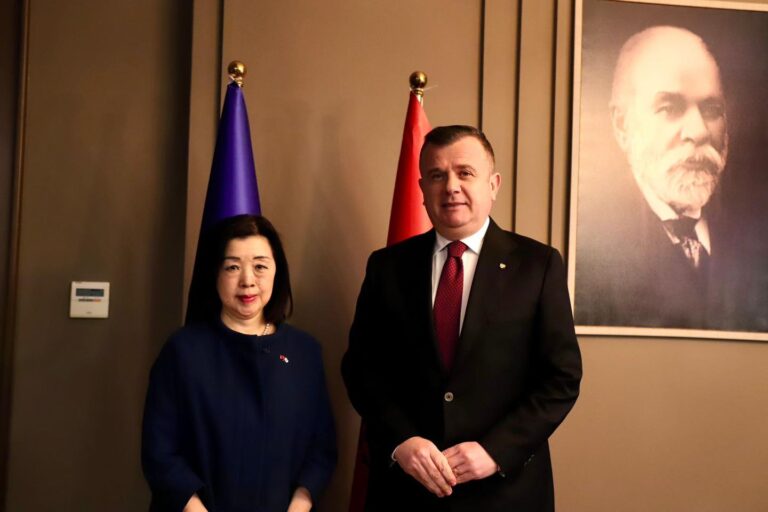Ministri Balla takim me ambasadoren e re të Japonisë: Ekspertizë për forcimin e kapaciteteve profesionale të policisë