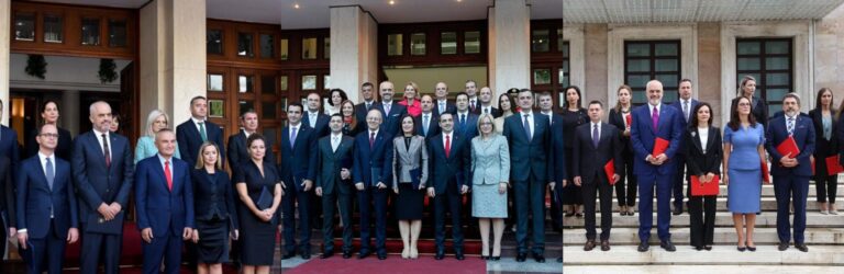 Nga ”Rama 1” te ”Rama 3”, si kanë ndryshuar qeveritë që nga viti 2013