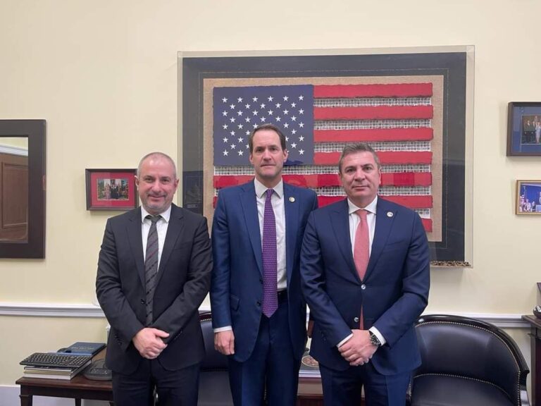 FOTO/ Damian Gjiknuri vizitë në Washington, takime me kongresmenë amerikanë