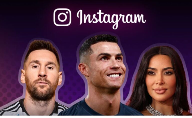 Nga Kim Kardashian te Cristiano Ronaldo, cilët janë 10 të famshmit më të ndjekur në Instagram në vitin 2023?