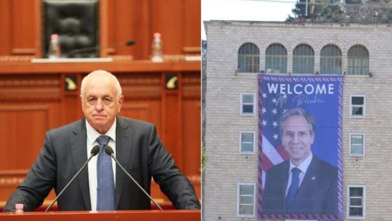 Edhe pse shpalli “non grata” Berishën, deputeti i Rithemelimit: Vizita e Blinken në Tiranë shumë e rëndësishme