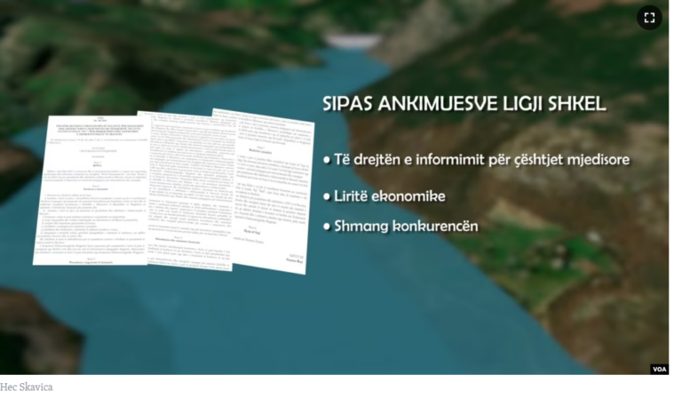 VOA: Shqipëri, ndërtimi i “Hec Skavica”, debate të reja për një projekt të vjetër