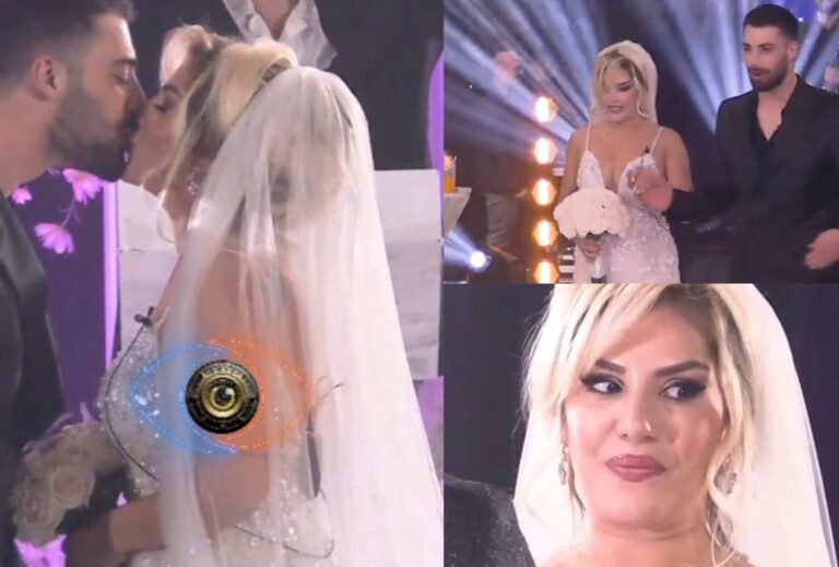 VIDEO/ Ilnisa dhe Meritoni i thonë PO njëri-tjetrit, çifti puthet për herë të parë dhe martohen në Big Brother