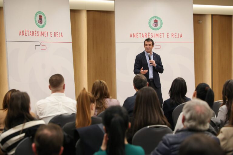 PS fushatë anëtarësimesh të reja, Veliaj: Rezultati është tek kutia e votimit, jo te ulërimat për kundërshtarin