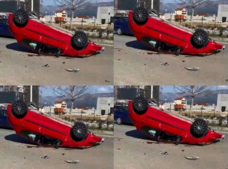 Përmbyset makina në Kamëz, plagoset një vajzë