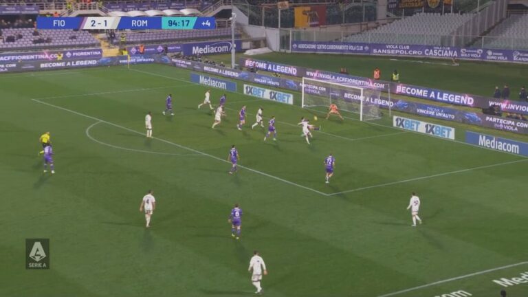 Pas 3 fitoresh radhazi, Roma ndalet nga Fiorentina