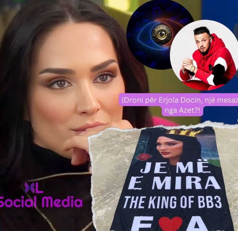 ”Je më e mira, king of BBV3”, dron për Erjolën në Big Brother nga reperi i njohur Azet?