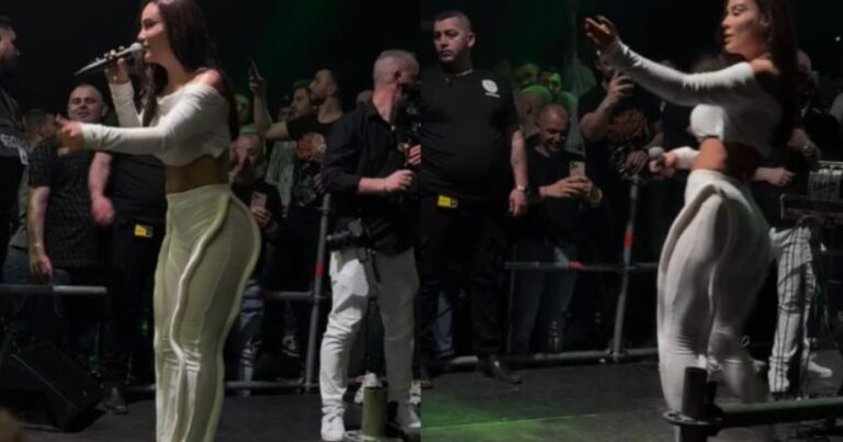 Mes thashethemeve për divorcin, Xhensila Myrtezaj “e djeg” në koncert