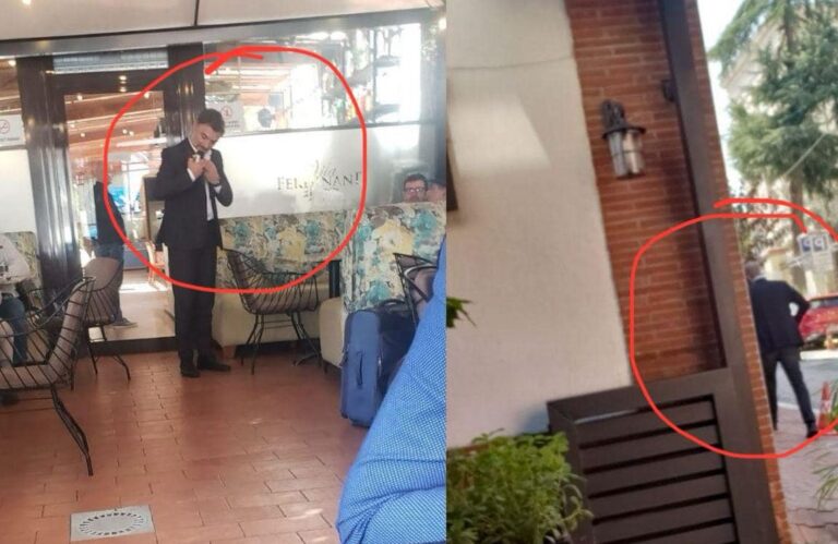 ”Po humb rolin e zarit”, Korreshi publikon foton për Alibeajn: Pazaret bëhen kafeve