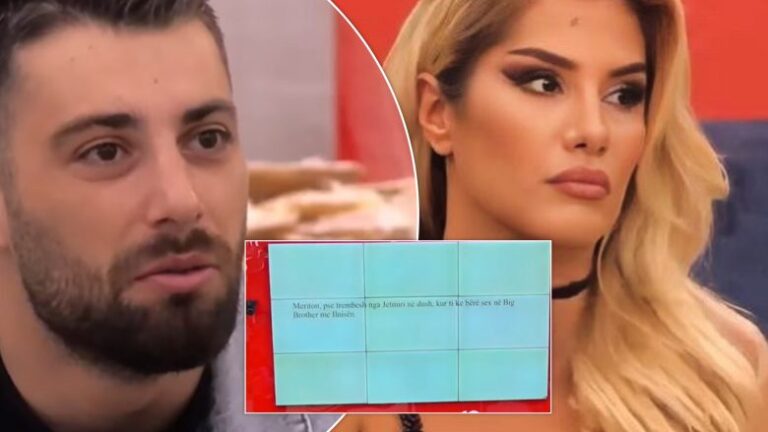Pyetja e fortë në Big Brother: Meriton pse trembesh nga Jetmiri në dush, kur ke bërë se*s me Ilnisën?