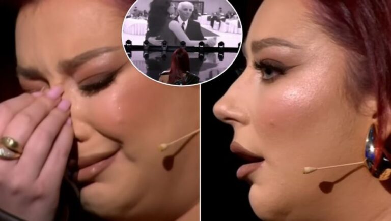 Ronela Hajati shokohet kur dëgjon zërin e të atit të ndjerë në mes të studios