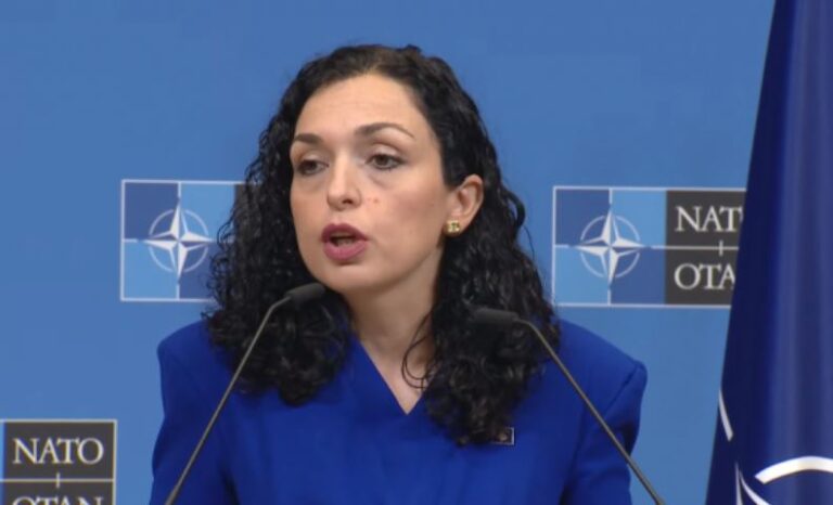 Presidentja e Kosovës për hapjen e Bazës Ajrore të NATO-s në Kuçovë: Kontribuon në rritjen e sigurisë në rajon