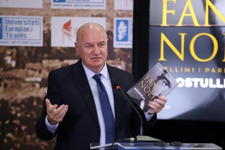 Fitues i çmimit ”Lumo Skëndo”, gazetari Ilir Ikonomi vlerësohet për librin ”Fan Noli-Apostulli”