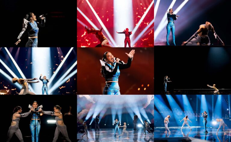 FOTO/ ”Titan” ulet në Malmo, Besa Kokëdhima realizon provën e parë në skenën e Eurovisionit