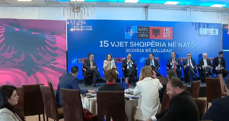 Shqipëria 15 vite në NATO, Fatmir Mediu takim me ata që kontribuuan si nga PD-ja dhe nga PS-ja