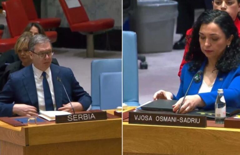 Debate në Këshillin e Sigurimit, Osmani akuzon Serbinë për kr*me l*fte, Vuçiç: Teatër politik dhe kurth për…