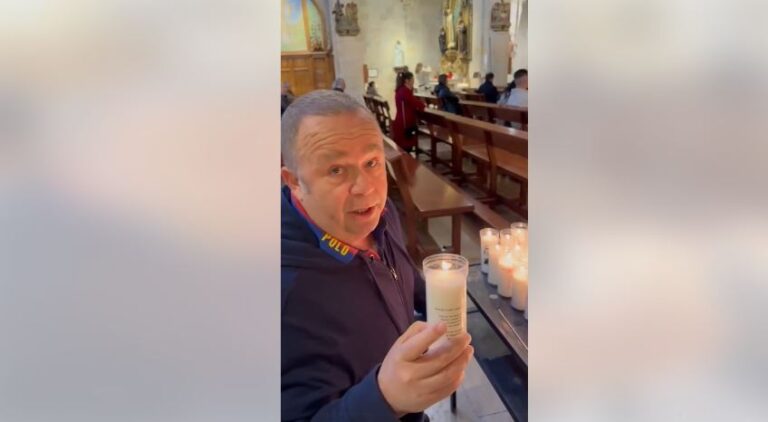 Gjergj Luca në Barcelonë: Erdha në kishë dhe po e ndez një qiri për shoqen time Monika Kryemadhi