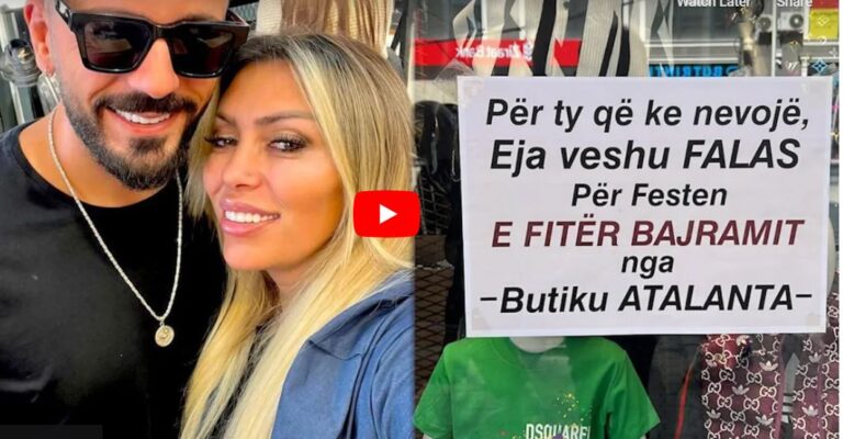 Çifti nga Gjilani bën gjestin unik, hap dyert e dyqanit dhe ofrojnë rroba falas për njerëzit në nevojë