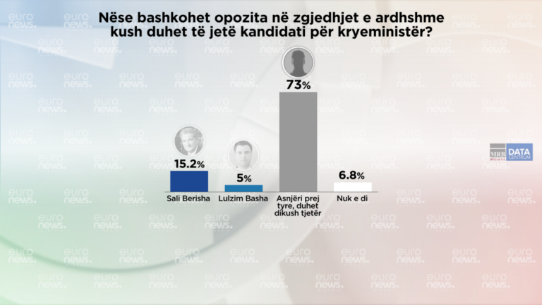 Berisha apo Basha, kë duan qytetarët për kryeministër? 73%: Duam një figurë të re nga opozita