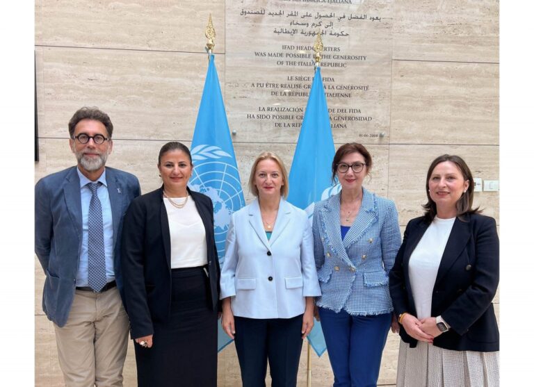 FOTO/ Konferenca e FAO-s në Romë, ministrja e Bujqësisë Anila Denaj takime me zyrtarë të lartë