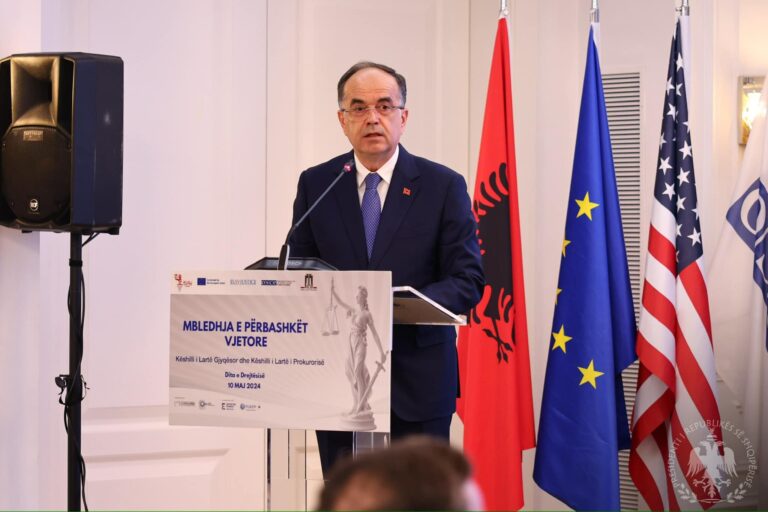 Presidenti Begaj: Drejtësia e re nuk është anonime, kultura e pandëshkueshmërisë është tronditur