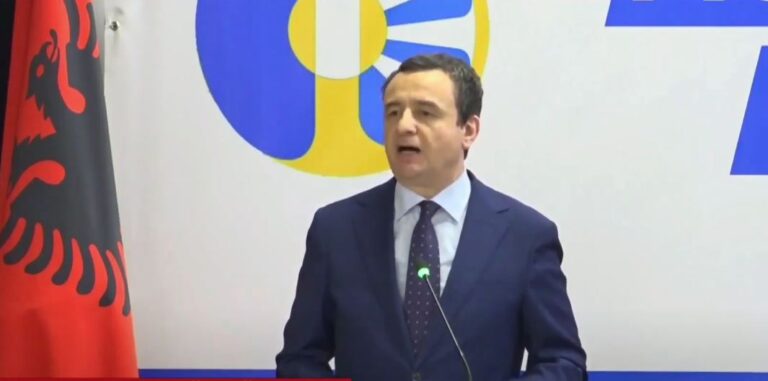 Kurti takim elektoral me flamurin kuqezi për Luginën e Preshevës