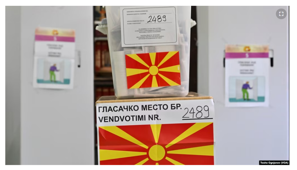 Zgjedhjet në Maqedoninë e Veriut/VMRO-DPMNE shpall fitoren e parlamentit dhe presidencës